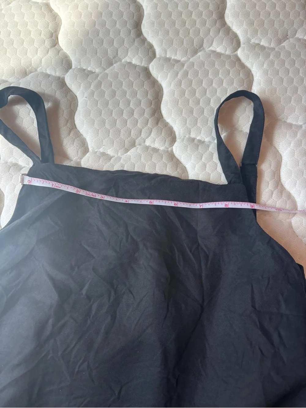 Nordstrom Black silk like dress. - Picture 5 of 9